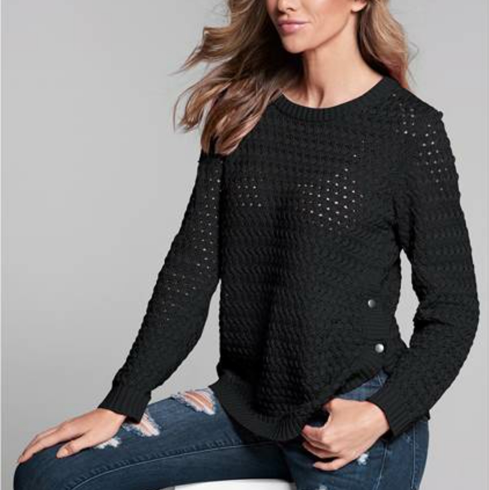 Venus Button Detail Sweater